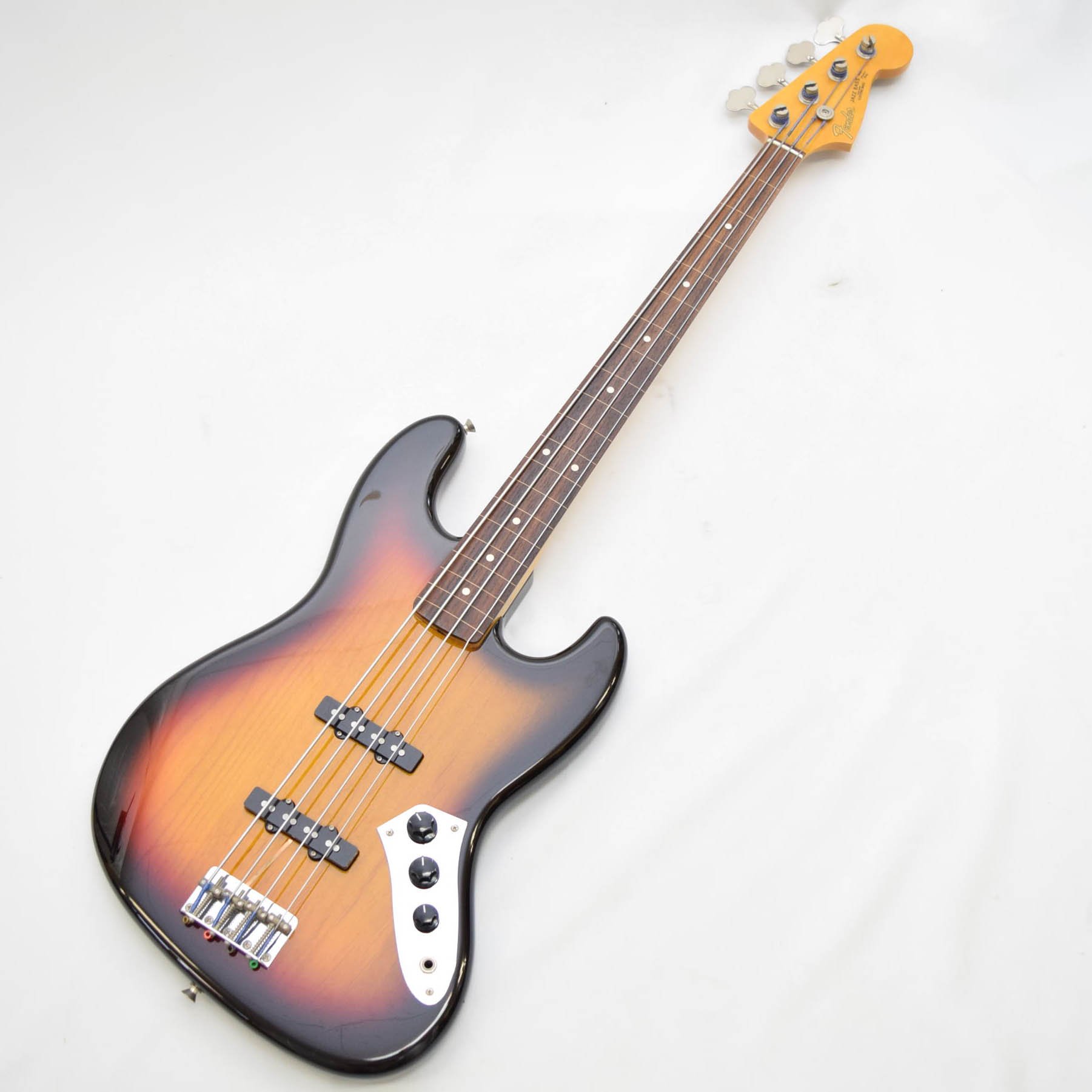Fender Japon JB62-FL 3TS Fretless Jazz Bass Sun Burst - Bajo